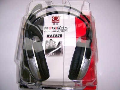 【歐凡耳機 歐凡870耳機 發燒級耳機 電腦耳機 頭戴大功率耳機批發】價格,廠家,圖片,庫存電腦產品,深圳市福田區華強電子世界三禾聯創電腦銷售部-